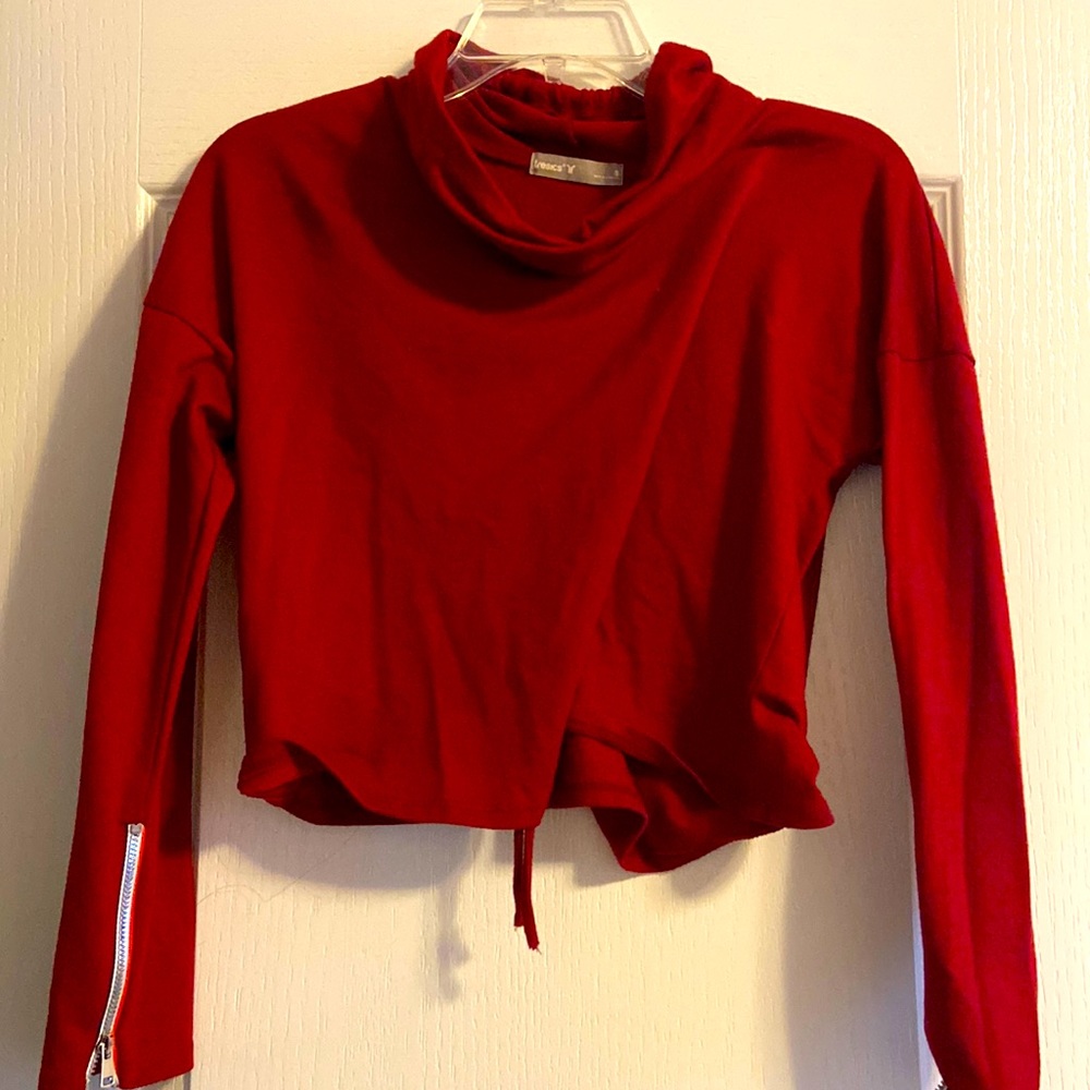 Cropped hoodie